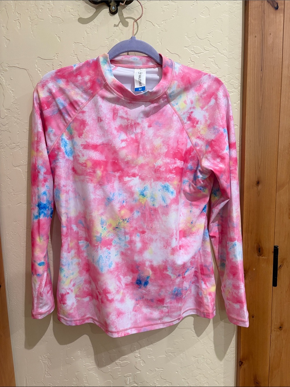 Halcurt UPF 50+ Long Sleeve Swim Top Size Medium